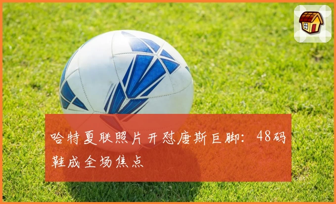 哈特夏联照片开怼唐斯巨脚：48码鞋成全场焦点